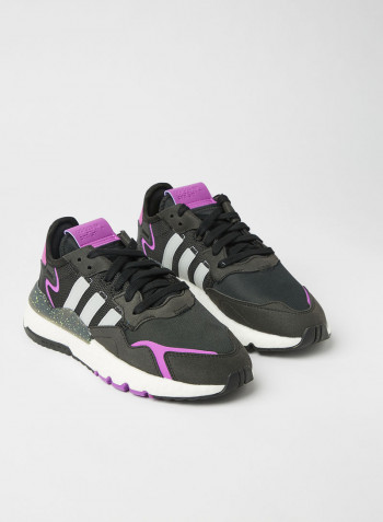 Nite Jogger Sneakers Cblack/Gretwo/Ftwwht