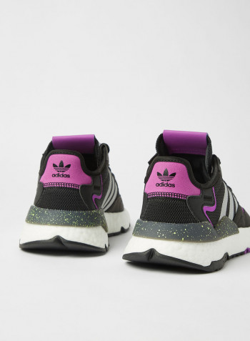 Nite Jogger Sneakers Cblack/Gretwo/Ftwwht