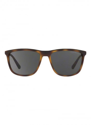 Men's UV-Protection Square Sunglasses - Lens Size: 57 mm