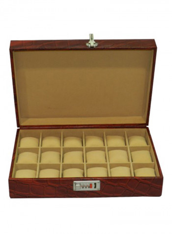 18-Piece Watch Organizer