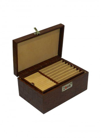 Watch Box With Pen And Ring Holder