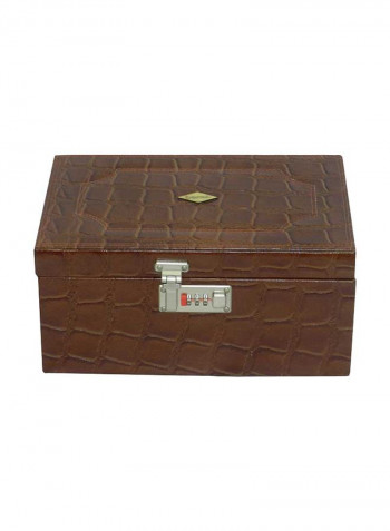 Watch Box With Pen And Ring Holder