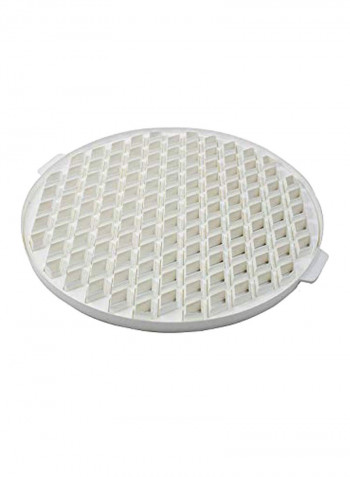 2-Piece Dough Cutter Set White/Grey