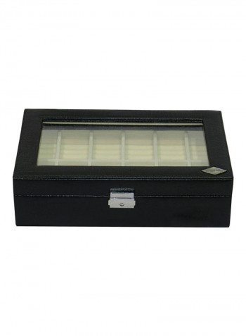Leather Designer Ring Box