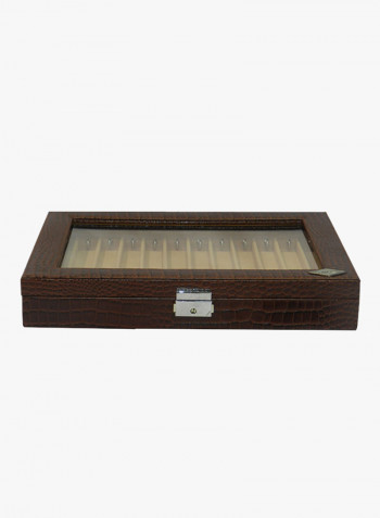 Genuine Leather Chain Box