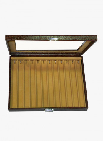 Genuine Leather Chain Box