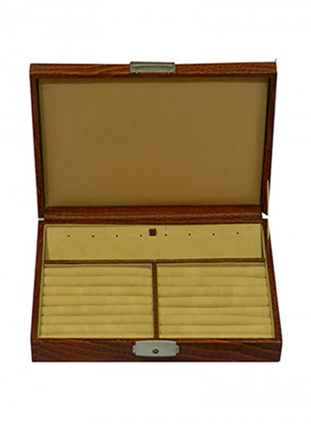 Genuine Leather Multipurpose Jewellery Box