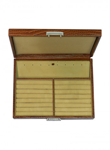 Genuine Leather Multipurpose Jewellery Box
