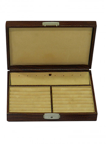 Genuine Leather Multipurpose Jewellery Box