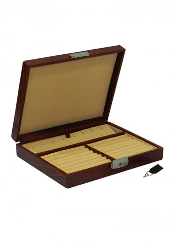 Genuine Leather Multipurpose Jewellery Box