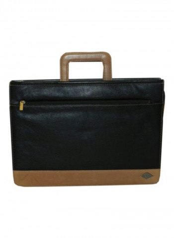 Leather Crossbody Bag Black