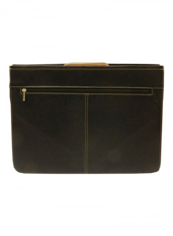 Leather Crossbody Bag Black