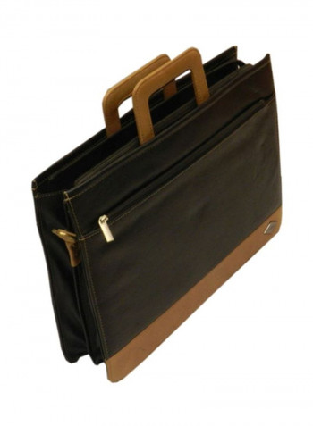 Leather Crossbody Bag Black