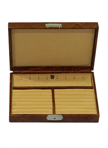 Genuine Leather Multipurpose Jewellery Box