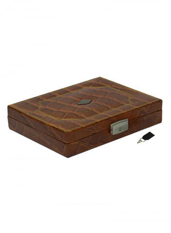 Genuine Leather Multipurpose Jewellery Box