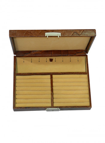 Genuine Leather Multipurpose Jewellery Box