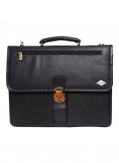 Leather Crossbody Bag Black
