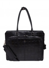 Leather Crossbody Bag Black