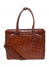 Leather Crossbody Bag Brown