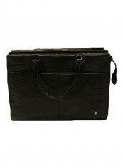 Leather Crossbody Bag Black