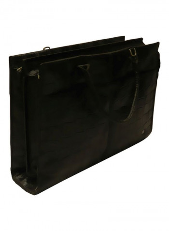 Leather Crossbody Bag Black
