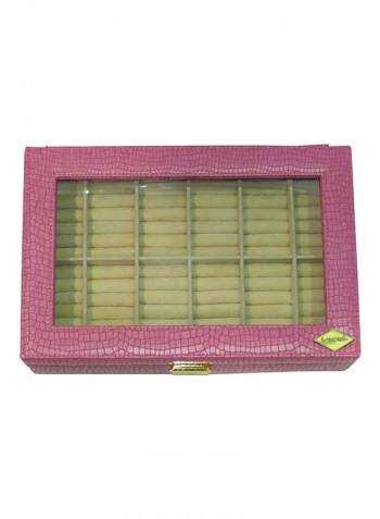 Leather Designer Ring Box