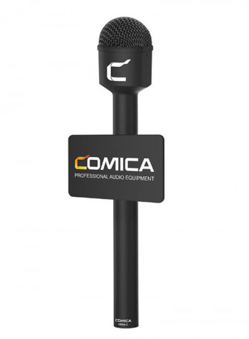 Hrm-C Handheld Dynamic Microphone Mic With Logo And Case DD1350 Black