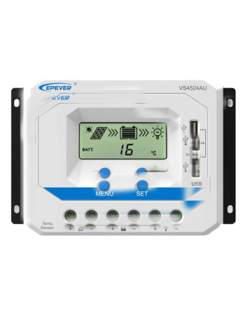 Solar Charge Controller White/Grey