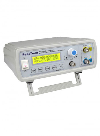 DDS Dual-Channel Frequency Meter White