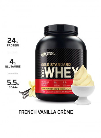 Gold Standard Whey Protein - French Vanilla Crème - 2.27 Kg
