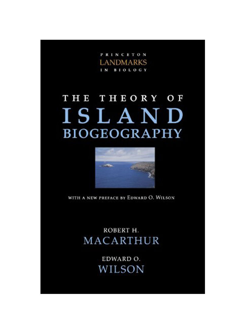 The Theory Of Island Biogeography Paperback 1