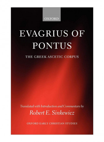 Evagrius Of Pontus Paperback