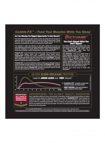Casein-FX 100% Micellar Casein Micellar Source Protein