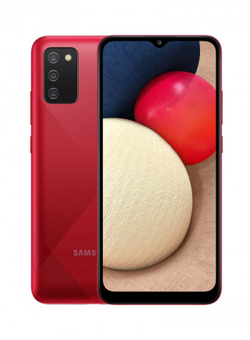 Galaxy A02s Dual SIM Red 3GB RAM 32GB 4G LTE - Middle East Version
