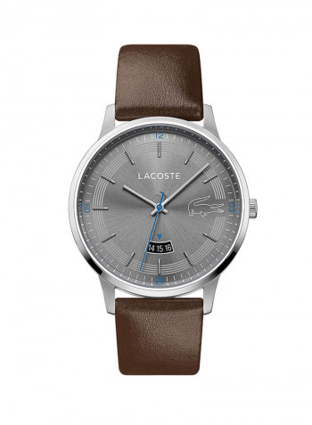 Men's Leather Analog Watch 2011033