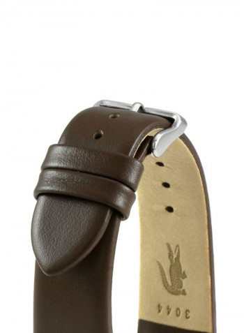 Men's Leather Analog Watch 2011033