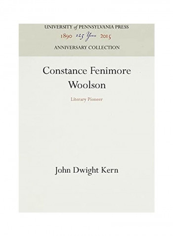 Constance Fenimore Woolson Hardcover English by John Dwight Kern
