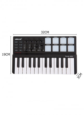 Mini USB Keyboard And Drum Pad