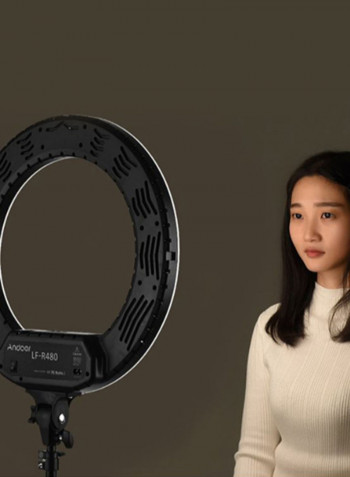 LED Video Ring Light 18inch Black/White
