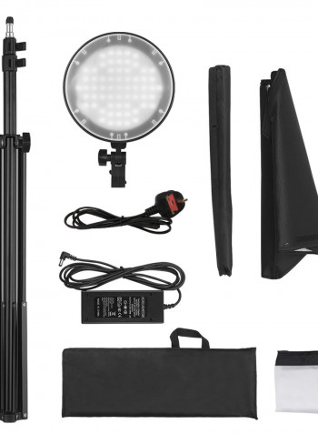 Studio Photography Softbox LED Light Kit Black/White