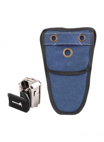 UDK-22S Double Match Metal Waist Buckle Set 80cm Black/Blue