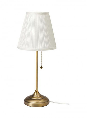 Table Lamp Gold/White 5x12centimeter