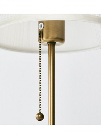 Table Lamp Gold/White 5x12centimeter