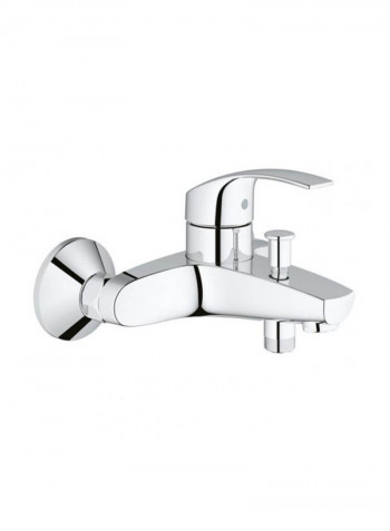 Eurosmart Single-Lever Bath Mixer Silver 35millimeter