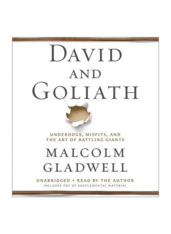 David And Goliath: Underdogs, Misfits, And The Art Of Battling Giants Audio Book