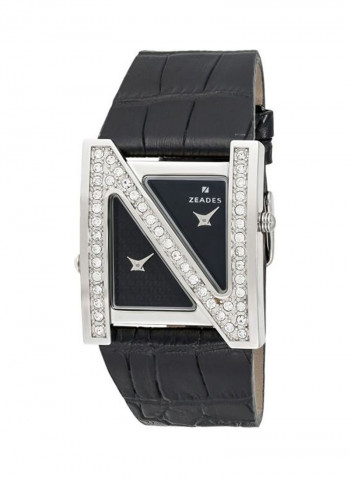Women's Women's Leather Analog Wrist Watch ZWA01116
