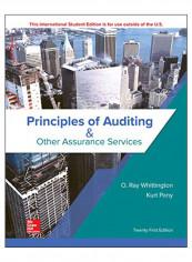 Principles Of Auditing And Other Assurance, 21th Edition Paperback