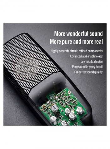 Recording Microphone   TAK45 Black