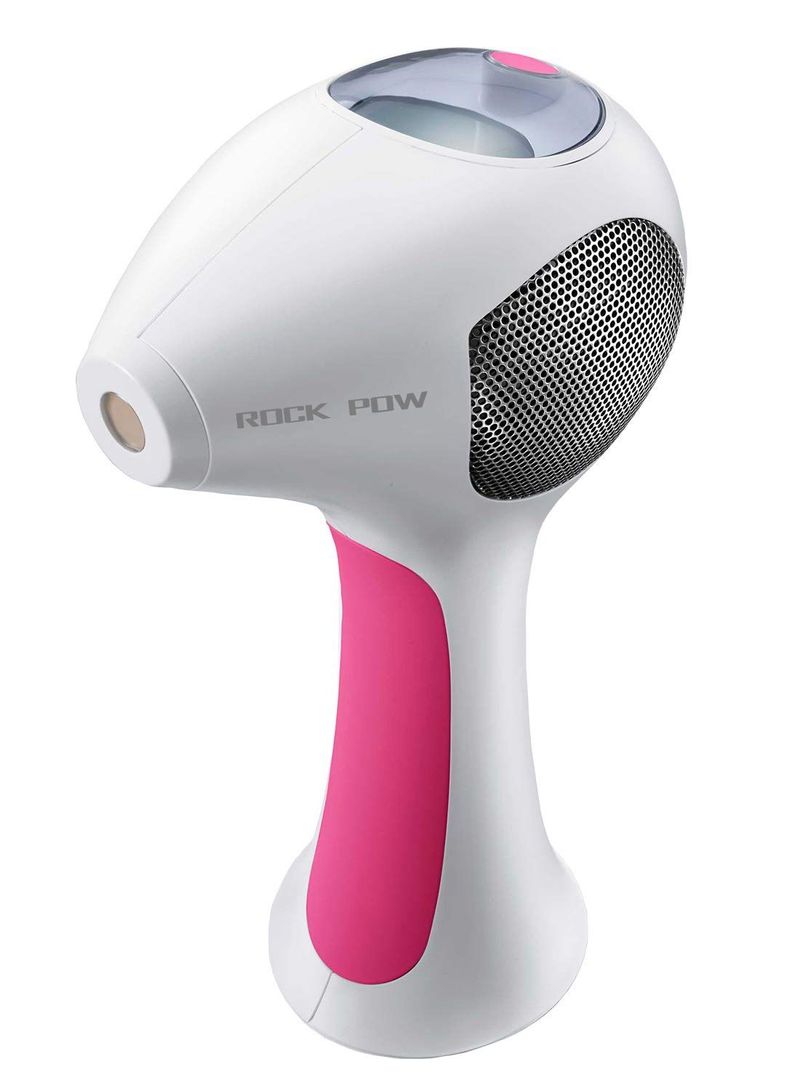 4X Laser Hair Removal Device Pink/White