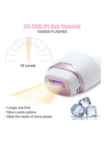 Ice Cool IPL Hair Removal Device White